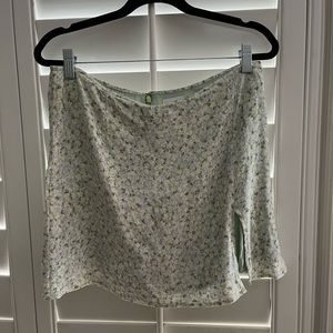 Aritzia Sunday Best Floral Mini Skirt